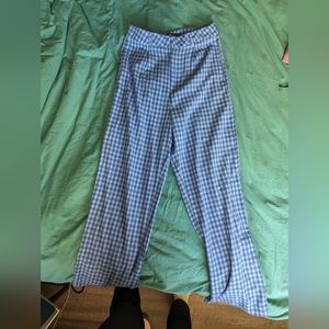 Checked slacks